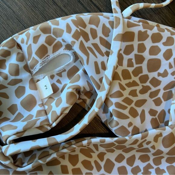 SHEIN Cheetah Print Tan Bikini - Picture 2 of 7